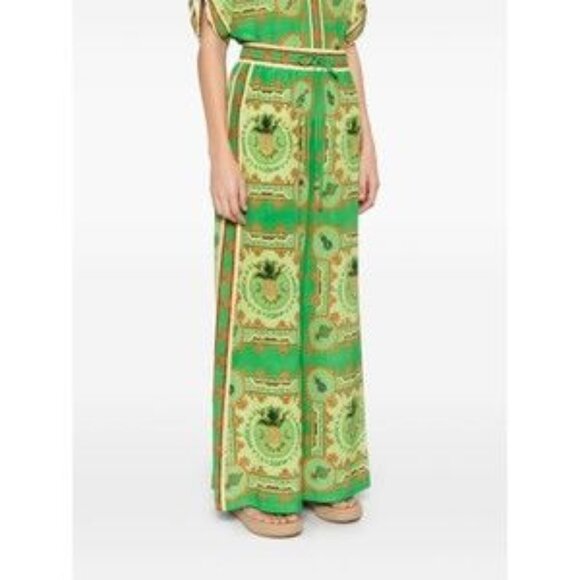 Alemais Grass Green La Musica Trousers - NWT - Picture 3 of 5